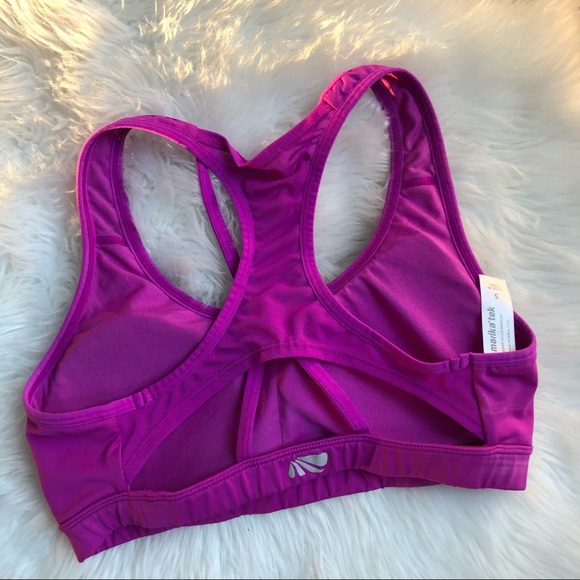 Marika Tek Fuchsia Pink Sports Bra s - Picture 2 of 3